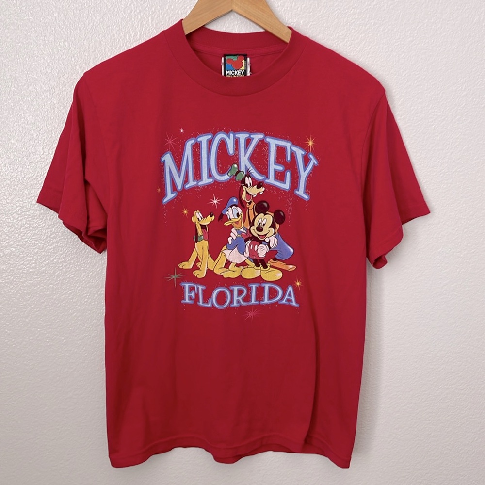 Vintage 90s Mickey Unlimited & friends Florida graphic tee